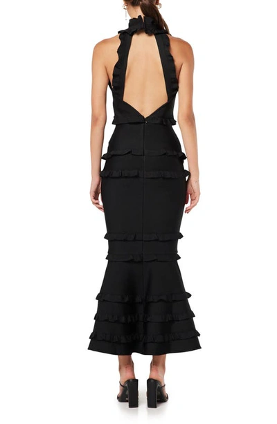 ELLIATT ELLIATT THEATRICAL TIERED MERMAID GOWN 