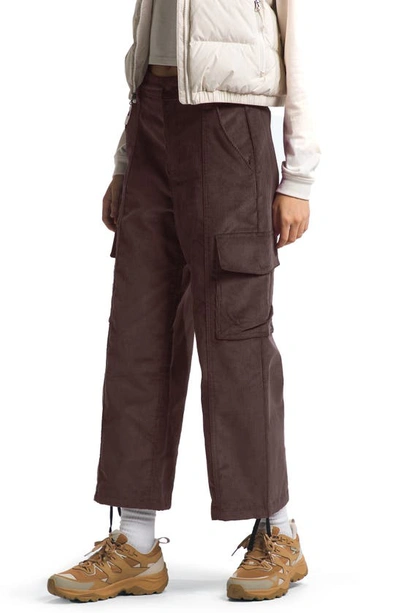 Shop The North Face Utility Corduroy Cargo Pants In Coal Brown