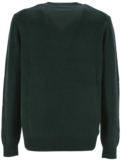 Ballantyne Argyle Pattern Sweater Sweaters And Cardigans Green In Green