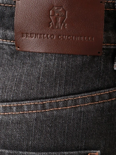 Shop Brunello Cucinelli Trouser In Grey