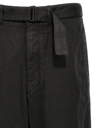 Shop Lemaire 'military' Pants In Green