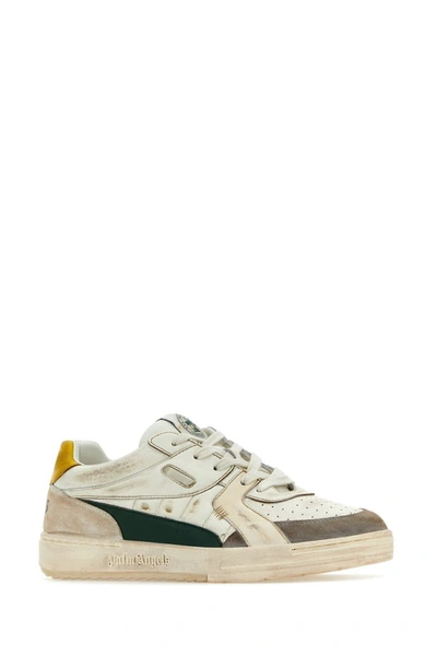 Shop Palm Angels Sneakers In Whitegree
