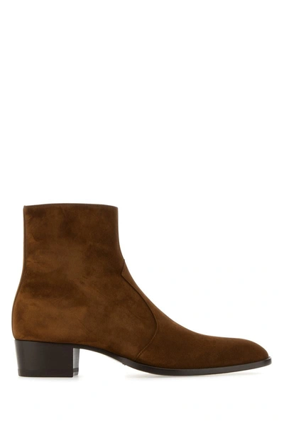 Shop Saint Laurent Boots In Land