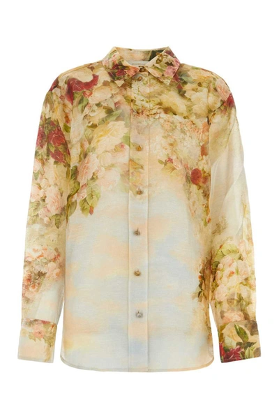 Shop Zimmermann Shirts In Printed