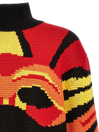 Shop Bluemarble Jacquard Sweater In Multicolor