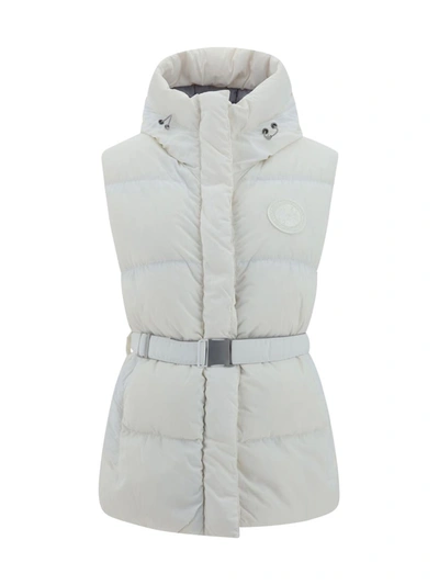 Shop Canada Goose Down Jackets In Northstar White