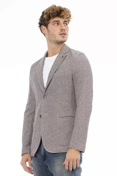 Shop Distretto12 Chic Beige Fabric Jacket With Classic Men's Appeal