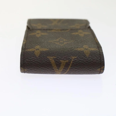 Louis Vuitton Étui À Cigarettes Brown Canvas Wallet (Pre-Owned)
