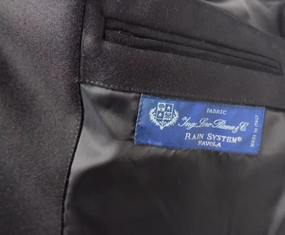 Shop Made In Italy Elegant Wool Cashmere Blend Men's Men's Vest In Black