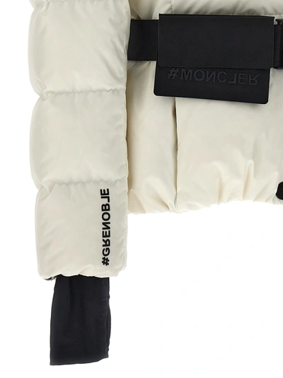 Shop Moncler Bouquetin Casual Jackets, Parka White/black