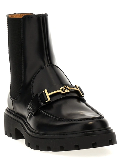 Shop Tod's Chelsea Ankle Boots Boots, Ankle Boots Black