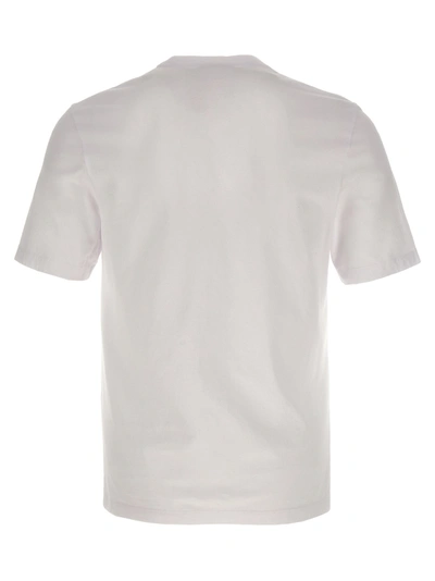 Shop Maison Kitsuné Fox Champion T-shirt White