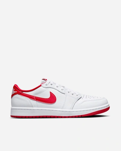 Shop Jordan Brand Air Jordan 1 Retro Low &#39;university Red&#39; In White