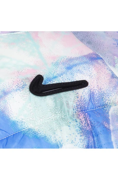Nike Kids' Chevron Puffer Jacket In Blue Multi Color