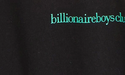 Shop Billionaire Boys Club Kids' Surf Rider Cotton Graphic T-shirt In Black