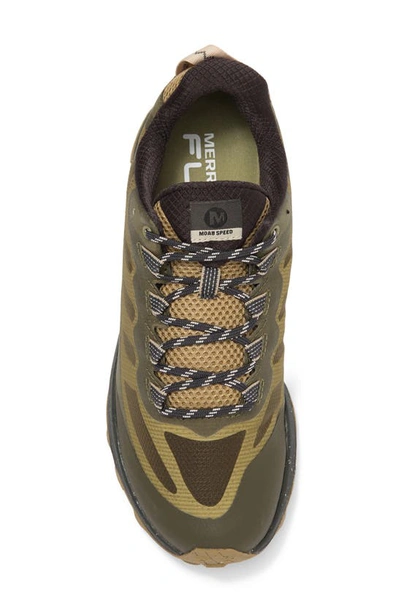 Shop Merrell Moab Speed Hiking Shoe In Olive