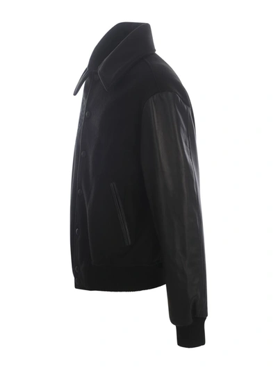 Family First Casual Jacket In Black