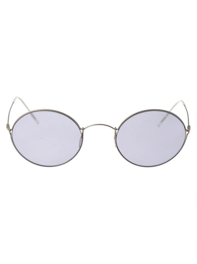 Shop Giorgio Armani Sunglasses In 30451a Silver