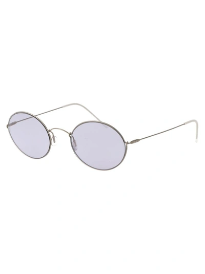 Giorgio Armani 0ar6115t Sunglasses In 30451a Silver