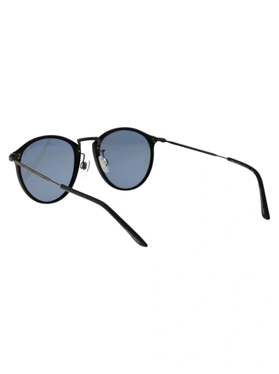 Shop Giorgio Armani Sunglasses In 504256 Matte Black
