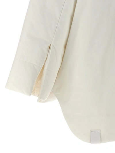 Shop Jil Sander Oversize Down Jacket In White