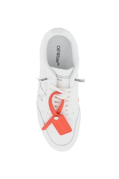 Shop Off-white Leather Low Vulcanized Sneakers