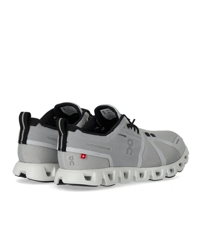 On Cloud 5 Waterproof Running Shoe In Grey