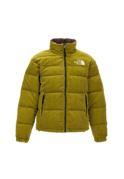 Shop The North Face "1992 Nuptse Sulfur" Down Jacket In Green