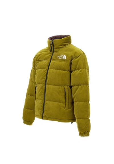 Shop The North Face "1992 Nuptse Sulfur" Down Jacket In Green