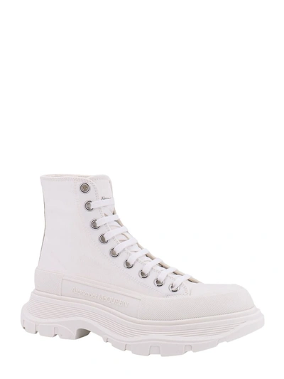 Shop Alexander Mcqueen Tread Slick In White