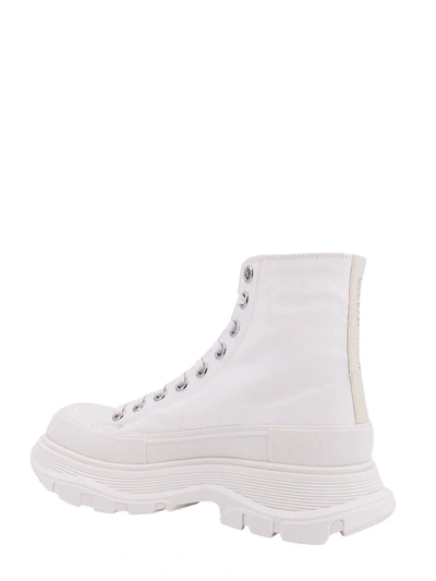 Shop Alexander Mcqueen Tread Slick In White