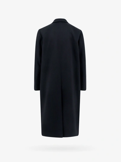Shop Valentino Man Coat Man Black Coats