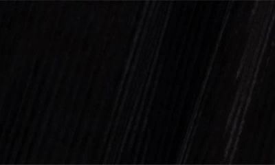 August Sky Long Sleeve Velvet Babydoll Minidress In Black