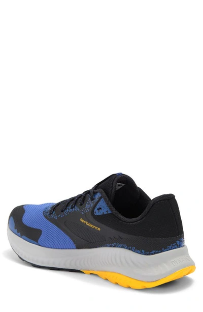Shop New Balance Dynasoft Nitrel V5 Trail Running Shoe In Marine Blue/ Black