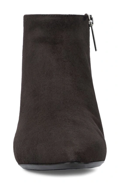 Aquatalia Prisilla Suede Ankle Booties In Truffle