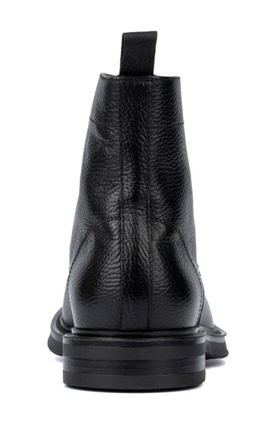 Aquatalia Bernardo Water Repellent Combat Boot In Black