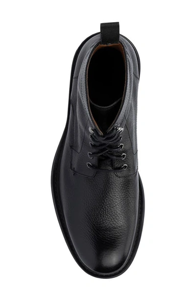 Aquatalia Bernardo Water Repellent Combat Boot In Black