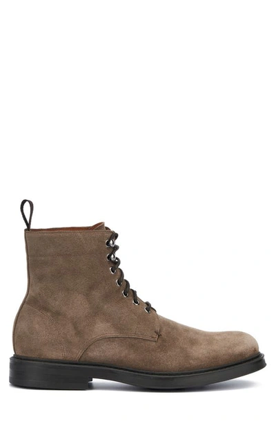 Shop Aquatalia Bernardo Water Repellent Combat Boot In Flint