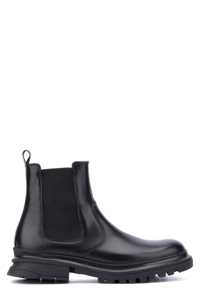 Shop Aquatalia Enrico Chelsea Boot In Black