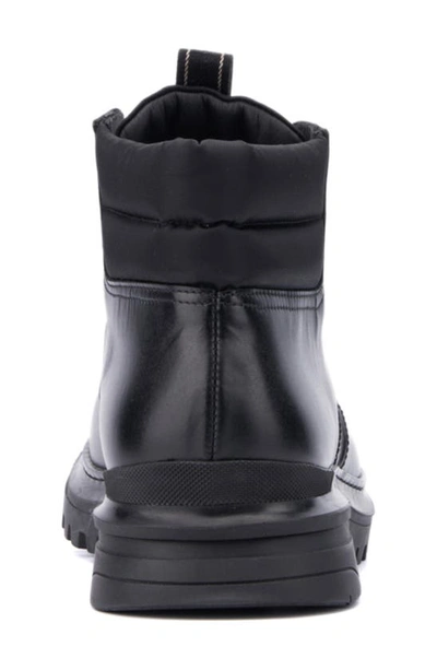 Shop Aquatalia Edwin Weatherproof Lace-up Boot In Black