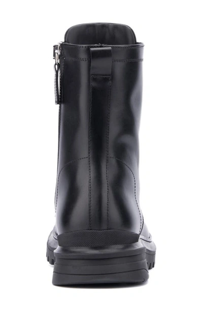Shop Aquatalia Edmundo Water Repellent Combat Boot In Black