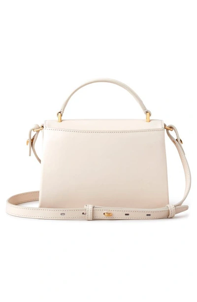 Shop Mulberry Small Lana Top Handle Crossbody Bag In Eggshell