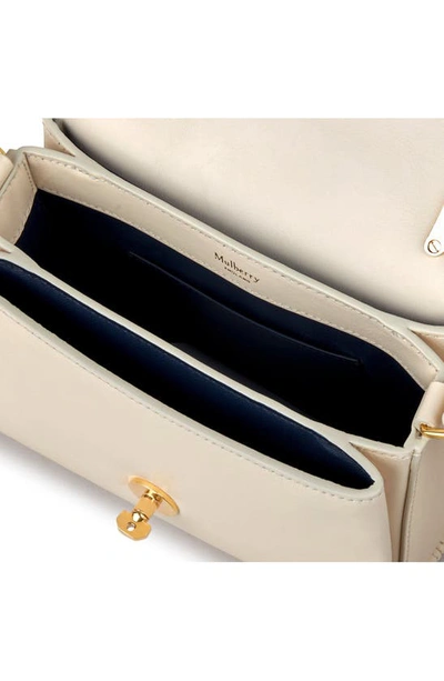 Mulberry Small Lana Top Handle Crossbody Bag In Eggshell