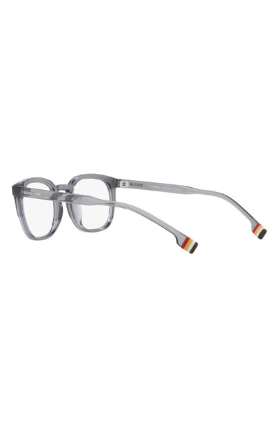 Shop Burberry Samuel 53mm Square Optical Glasses In Grey