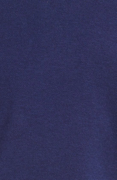 Shop Peter Millar Deuce V-neck Sweater In Navy