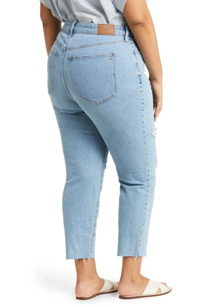 MADEWELL MADEWELL THE CURVY PERFECT VINTAGE RIPPED JEANS 