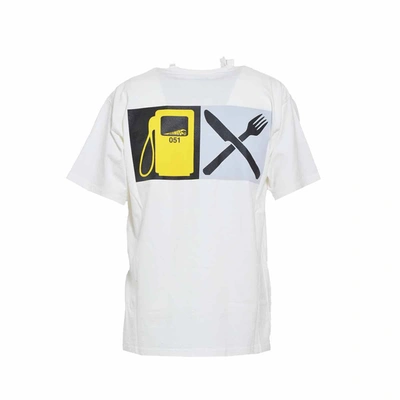 Shop Magliano White Fardello T-shirt With Print