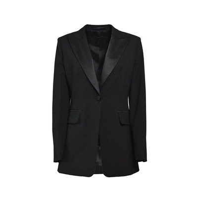 Shop Max Mara Black Wool And Mohair Single-breasted Gara Jacket
