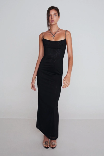 Shop Hs23 Thais Dress In Black