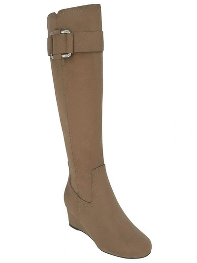 Impo Women's Glada Wedge Dress Boots Gray Size 8.5 M